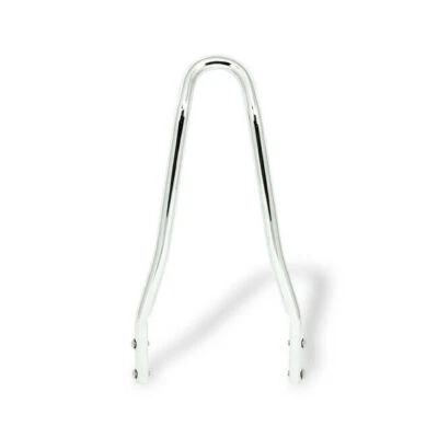 Sissy Bar Rund 13" hoch, Chrom, für Harley - Davidson Softail, Dyna, Sportster - Bild 1 von 2