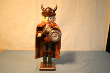 Viking Nutcracker with Shield & Hatchet 14-3/4" Tall Male
