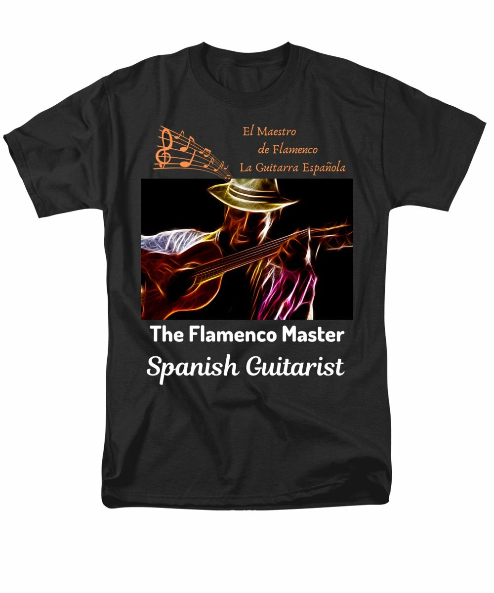Nueva Camiseta Premium Camiseta El Maestro Flamenco (The Flamenco Master) S-4XL