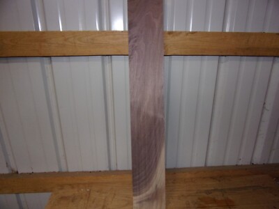 1 PC WALNUT BOARD KILN DRIED LUMBER WOOD LOT 1343V  30 1/8''X 4 5/8''X 3/4'' FLAT