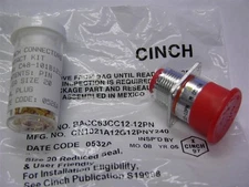 1 Cinch Made for Boeing # BACC63CC12-12PN Size 20 circular Connector W/ Contacts