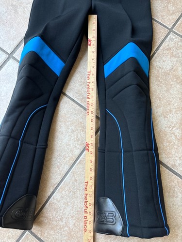 Wow! VTG CB Sports Ski Pants Black W/ Blue Accents Mens 30 - Picture 15 of 15