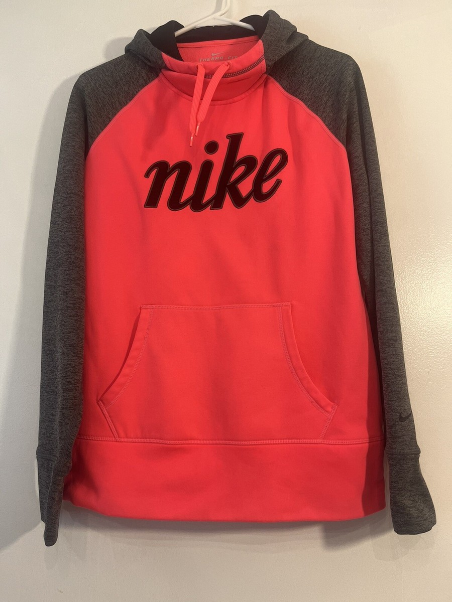Nike Therma-Fit Women's Pullover Hoodie Sweatshirt Size L | eBay