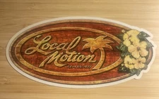Local Motion Surf High Gloss Sticker /Decal Large 6.5 X 3.5 Decal