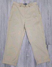 VTG Polo Ralph Lauren RL67 Pants 33x30 Beige Khaki Military Chinos