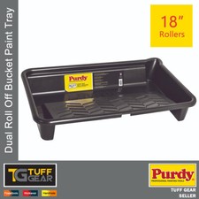 Purdy Dual Roll Off Bucket Paint Tray 18" NEST, Holds 1.5 Gallons, Trade