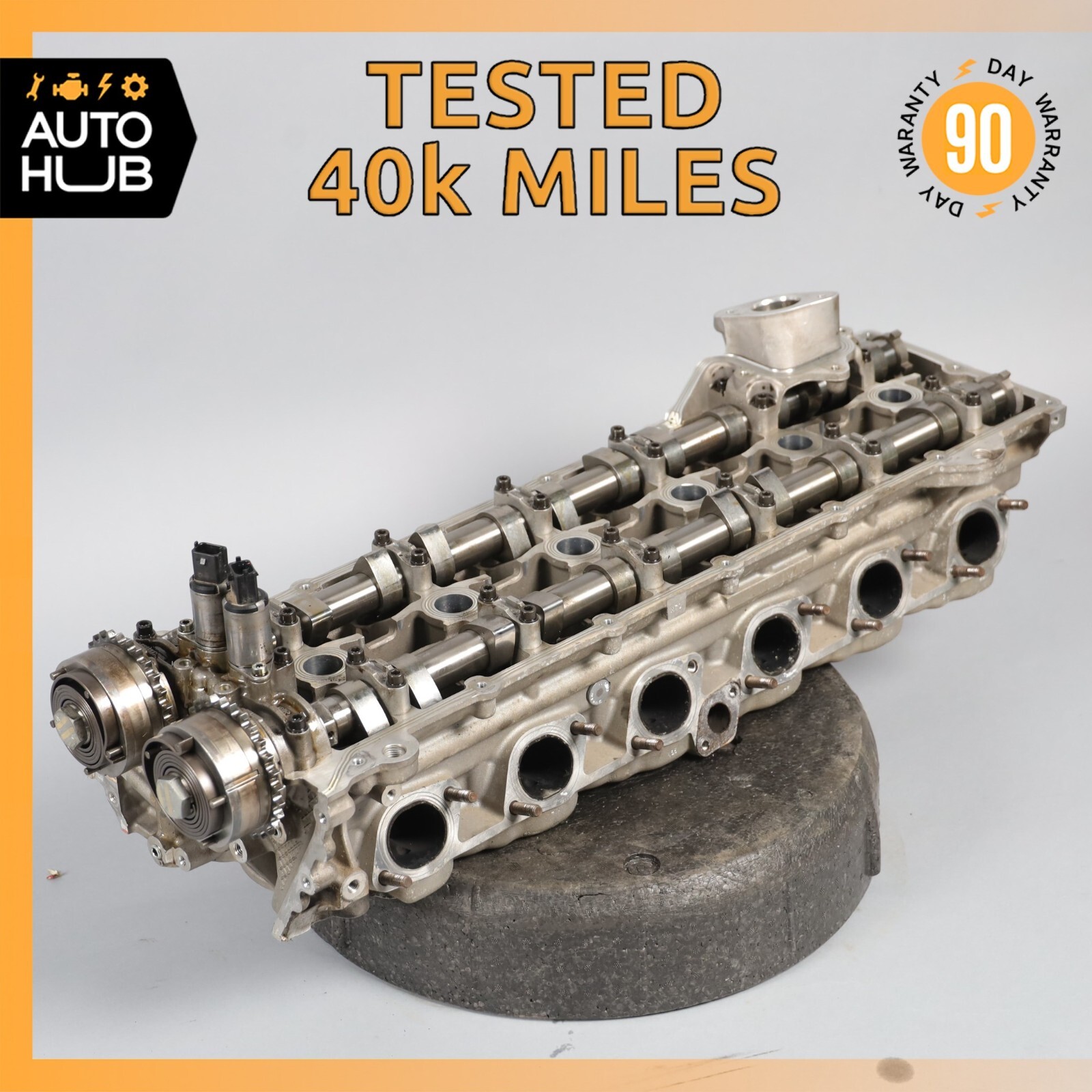 11-16 Ferrari FF F151 6.3L V12 Engine Cylinder Head Left Driver Side OEM 40k