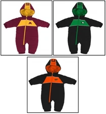 Gen2 NCAA by Outerstuff Infant "Kick-off" Puffer Snow Suit Coat