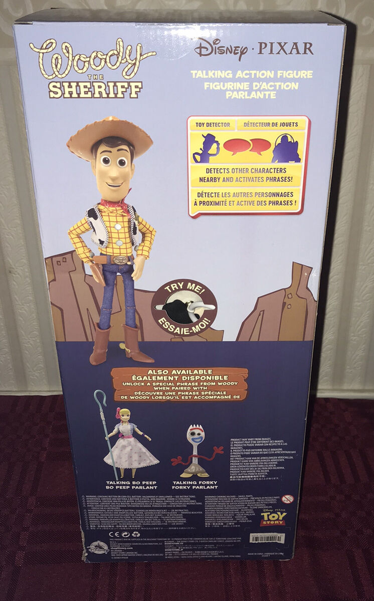 Disney Store Woody Interactive Talking Action Figure