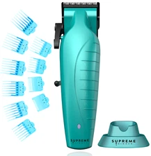 Supreme Trimmer Vader Clipper STC5098 | DLC Taper Blade 210 Min Run Time | Blue