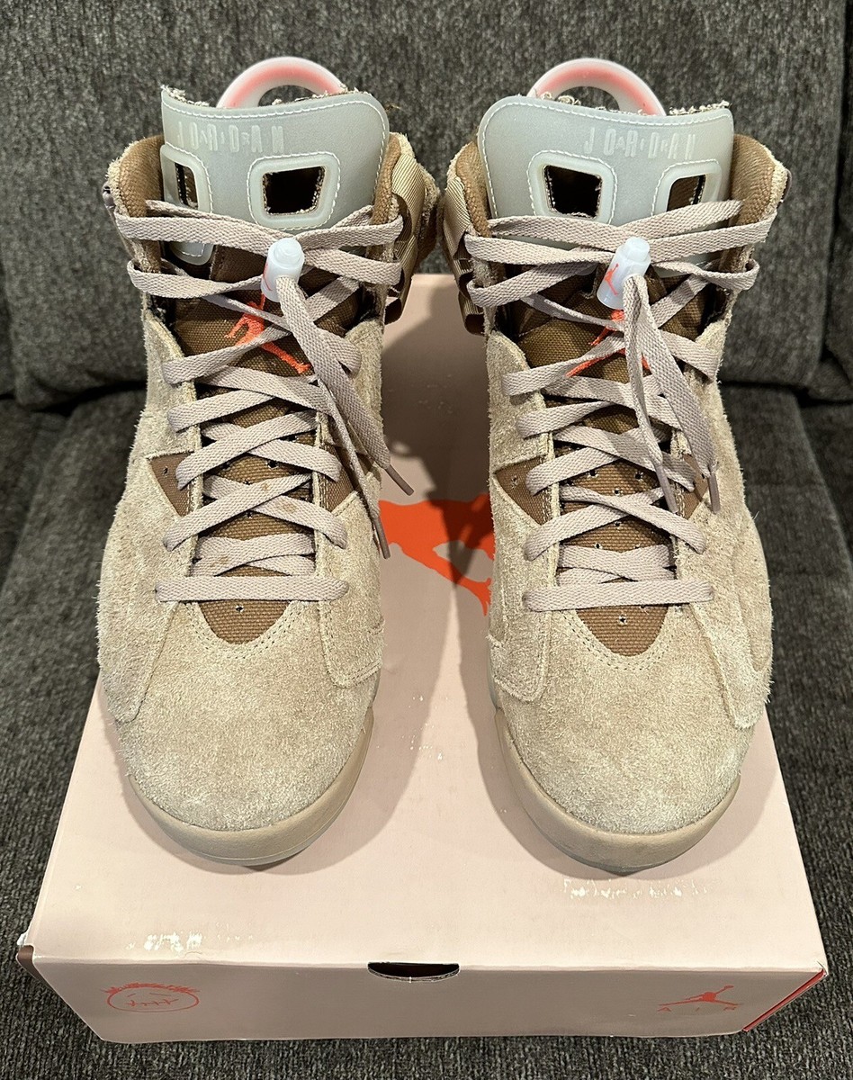 靴 AIR JORDAN 6 RETRO SP DH0690 200 Air Jordan 6 Retro SP Travis Scott Size 9 (Men's) DH0690-200