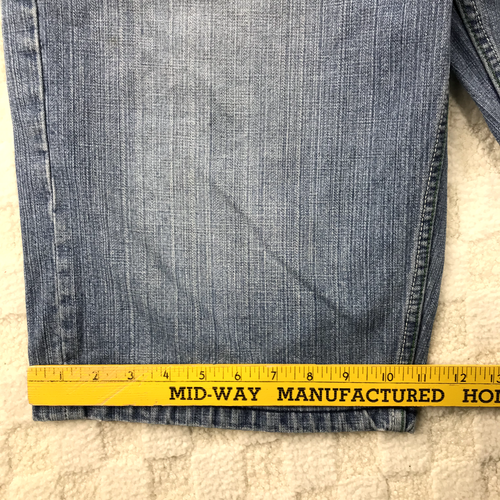 Vintage Y2K Pepe Jean Shorts Mens 36 Blue Denim Baggy Hip Hop Loose Relaxed - Picture 8 of 15