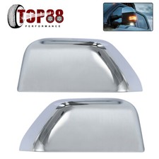 Top Half Chrome Mirror Covers Cap For 20172022 Ford F250 F350 F450 Super Duty Top Half Chrome Mirror Covers Cap For 20172022 Ford F250 F350 F450 Super Duty