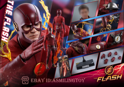1/6 HOTTOYS HT TMS009 The Flash 12'' Action Figure Grant Gustin In