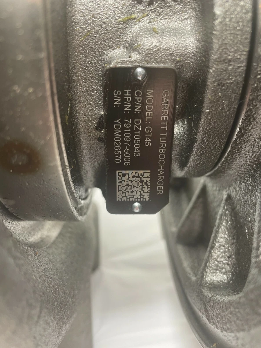 New John Deere / Garrett GT45 Turbocharger DZ105043 Fast Free 