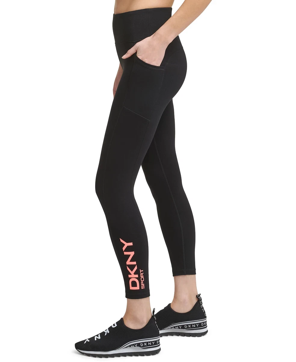 DKNY, DKNY Seamless Legging, Black 001