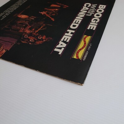 Canned Heat ‎– Boogie With Canned Heat JAPAN 1969 Red Vinyl NM LP