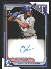 2024 Bowman Chrome Prospects Auto Chandler Pollard #CPA-CP GS1