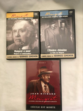 LES MEILLEURES ENQUETES DE MAIGRET 1 ET 2 + CECILE EST MORTE LOT 3 DVD MAIGRET