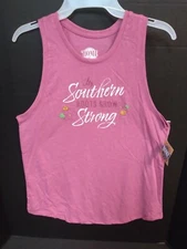 My Southern Roots Grow Strong  Sleeveless Shirt By Home Free NWT Multiple Sizes 