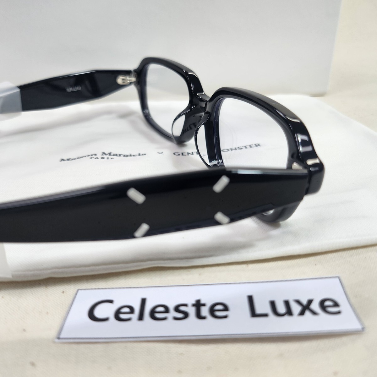 小物 Gentle Monster x Maison Margiela MM210 Gentle Monster x Maison Margiela MM210 Black Clear MM210-01