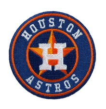 Houston Astros World Series MLB Baseball Fully Embroidered Iron On Patch
