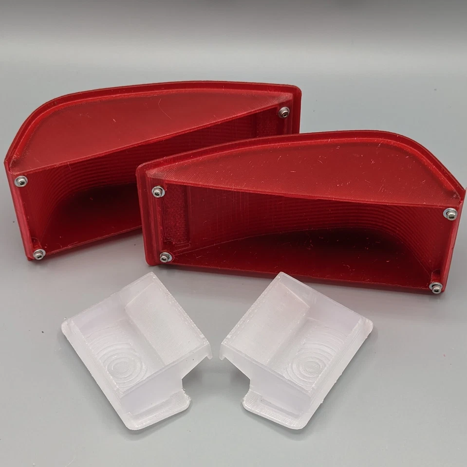 IMPRESSO EM 3D - FEITO NOS EUA - 1965 Dodge Coronet 440 lanterna traseira com conjunto de lente reversa - Imagem 3 de 4