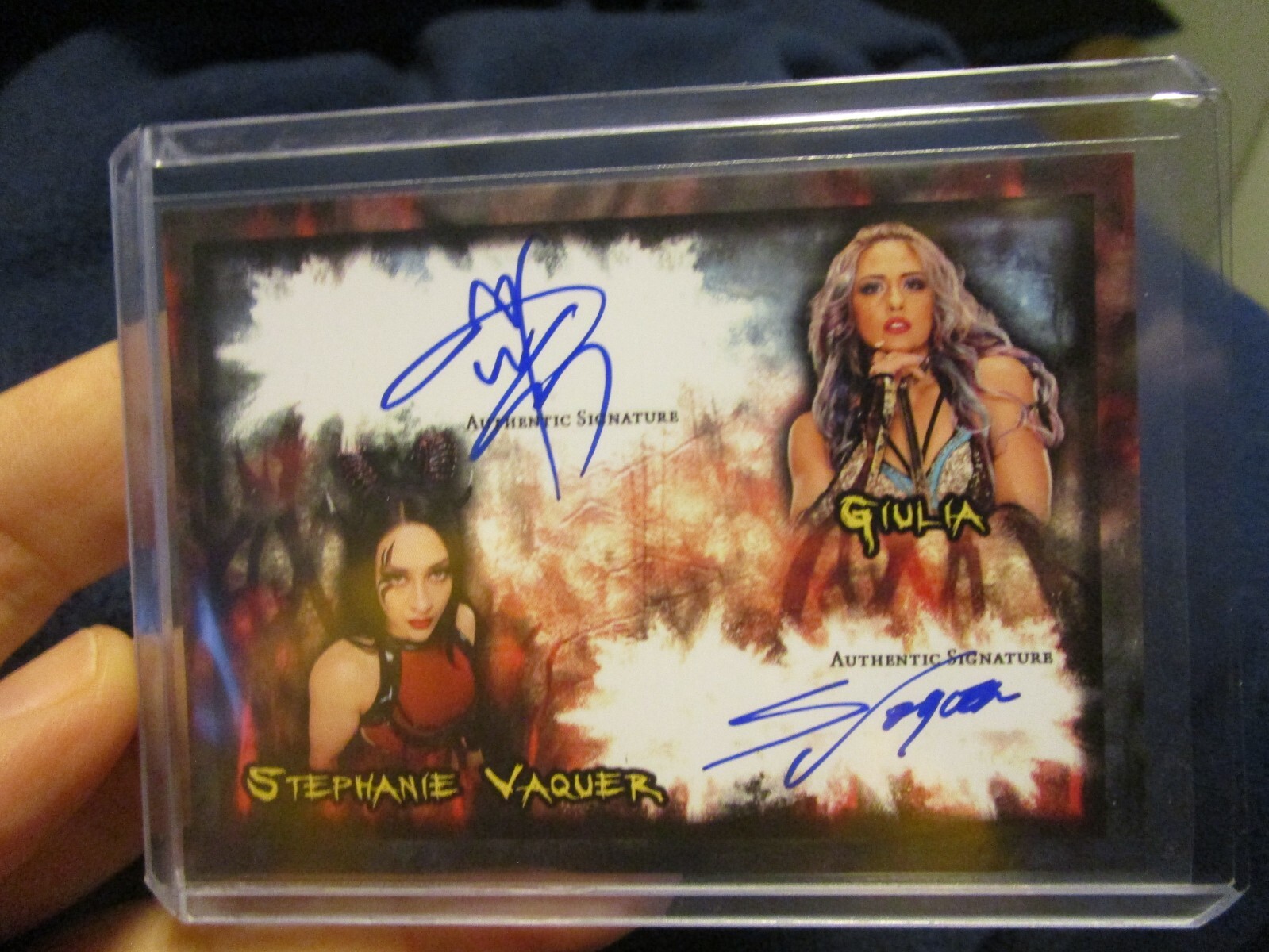 NXT Superstar The Beautiful Madness Giulia Makes Topps Chrome Card NXT Superstar The Beautiful Madness Giulia Makes Topps Chrome Card