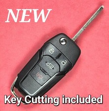 Replacement Key For Ford Transit Flip Key 4b N5f-a08taa - Key Cutting Included