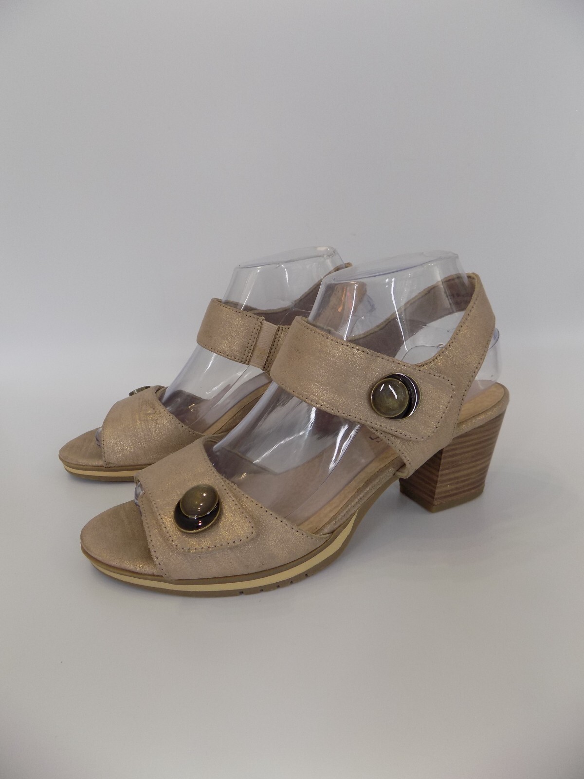 APL Sandali Pavers tacco a blocco misura 6 donna slingback gancio passante scarpe comode