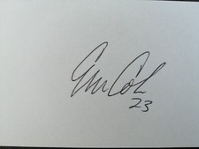 1999 Kissimmee Astros: Eric Cole, SIGNED 3x5 Card