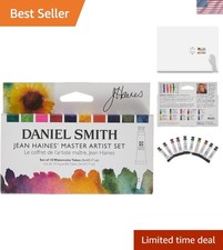 Jean Haines Master Artist Watercolor Set - 10 Vibrant 5ml Tubes for Artists