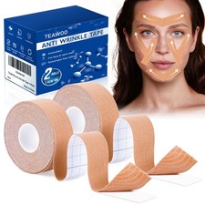 Anti Wrinkle Face Tape Skin for Wrinkles 1 Count Pack of 2 , Beige