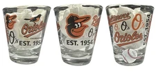 Baltimore Orioles Boelter MLB Spirit 2oz Shot Glass