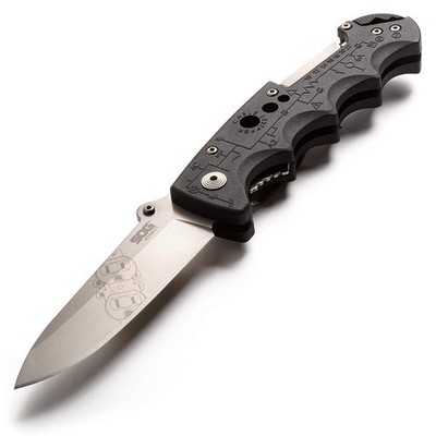 SOG Kilowatt Electricians Pocket Knife Wire Stripping Multi-Tool 3.4in AUS-8 Bla