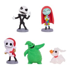 Disney Tim Burton's The Nightmare Before Christmas Collectible Figure Set,
