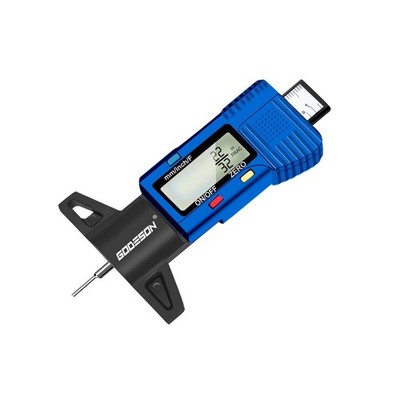Digital Tire Gauge 3 Modes (Fraction/Decimal/mm), Fit For Car/Truck