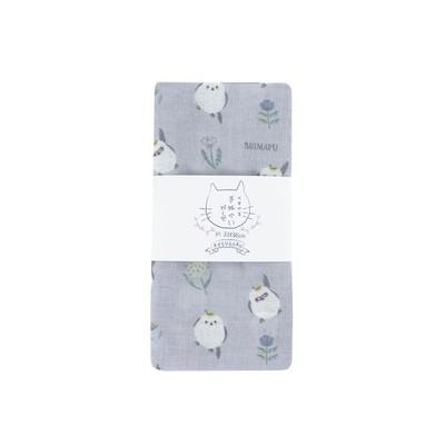 [Kusuguru Japan] Gauze Tenugui (Japanese Hand Towel) Shimapuu Lgy_