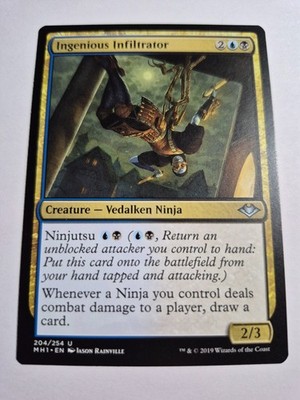Magic the Gathering MTG - Ingenious Infiltrator - Modern Horizon MH1 - NM