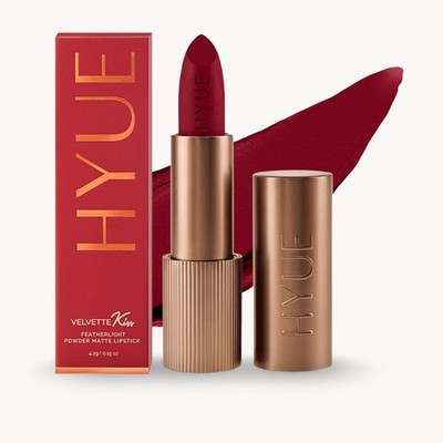 HYUE Velvette Kiss Matte Bullet Lipstick (Mulberry Chic) Precision Tip