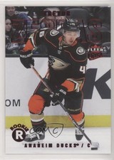 2021 Upper Deck Fleer Ultra Rookies Red Foil 5/91 Trevor Zegras #232 Rookie RC