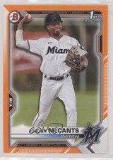 2021 Bowman Draft Orange 7/25 Jordan McCants #BD-26 0wb0