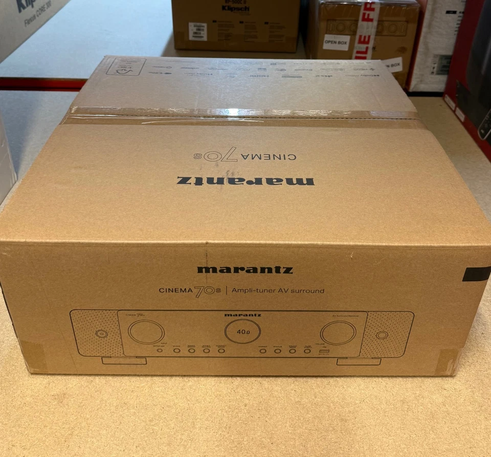 Marantz Cinema 70s 7.2 Channel AV Receiver Hifi Cinema Dolby Atmos DTS Black New - Image 2 of 4