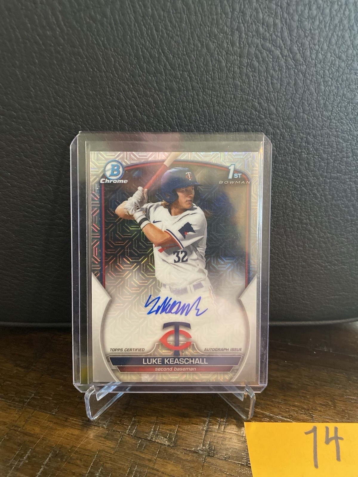 2023 Bowman Chrome Luke Keaschall Mojo Refractor Auto /150 #CDA-LK
