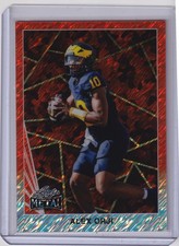2024 Alex Orji Leaf Metal /10 Shimmer #90A-A01 Michigan Wolverines