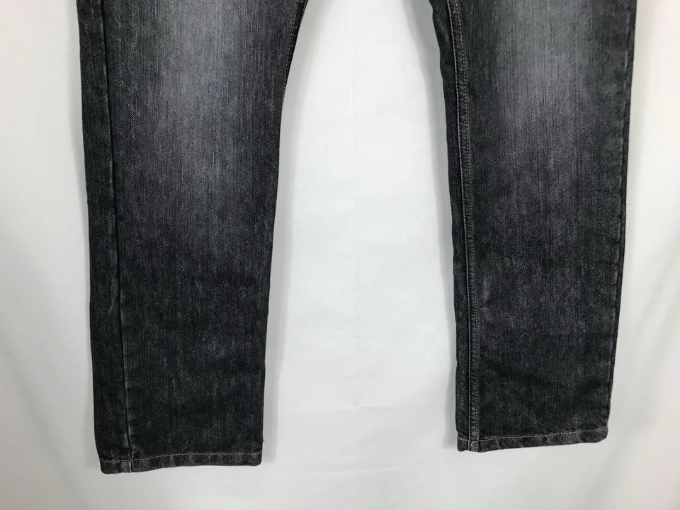 GOTCHA Jeans Mens 31x29 Skinny Straight Fit Black Cotton Polyester (tag32x30) - Image 3 of 4