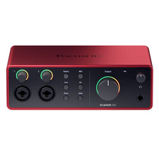 Focusrite Scarlett 4i4 4th Gen USB Audio Interface