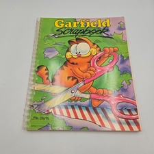 Vintage 70's Garfield Scrapbook "Barely Used" 1978
