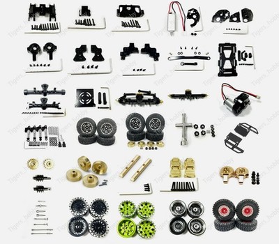Aluminum Upgrade Parts Black Fit 1/24 RC Axial SCX24 AXI90081 AXI00001 00002 car