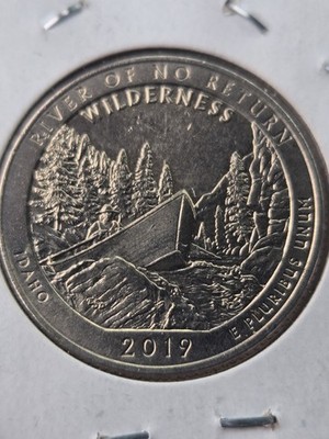 2019-W River Of No Return Quarter - West Point Mint Mark Low Mintage